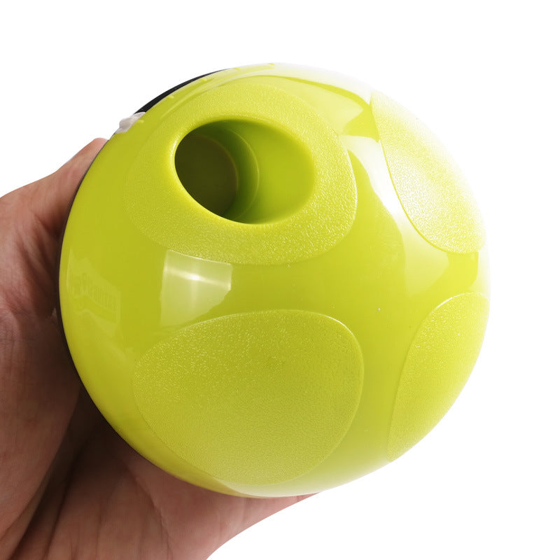 Pelota dispensadora de premios en color verde