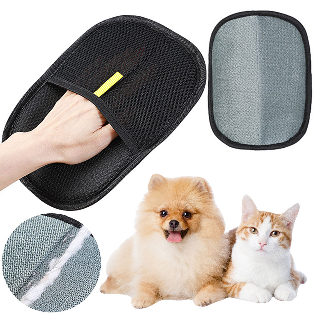Guante quitapelos para perros y gatos