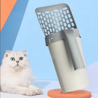 Recogedor de arena para gatos, pala integrada
