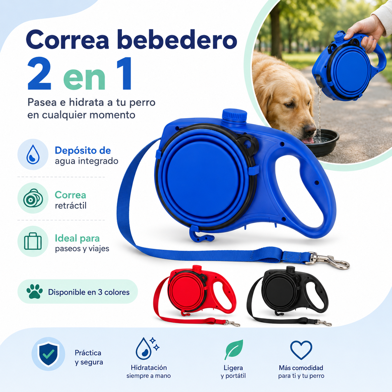 Correa Bebedero Portátil AquaWalk