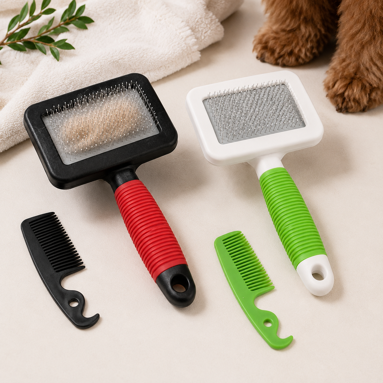 Cepillo Spa para Perros y Gatos
